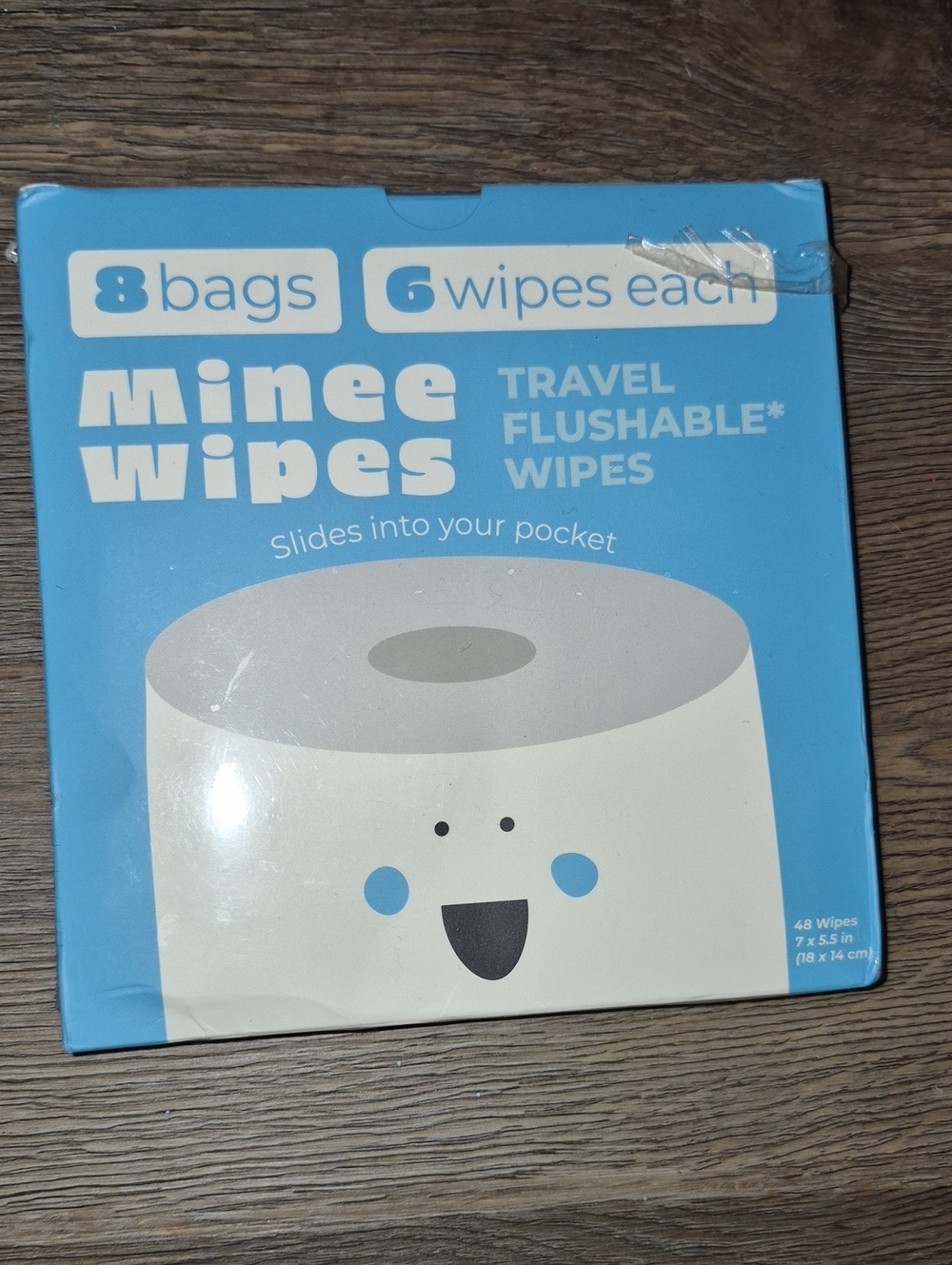Travel Flushable Wipes - Nwt